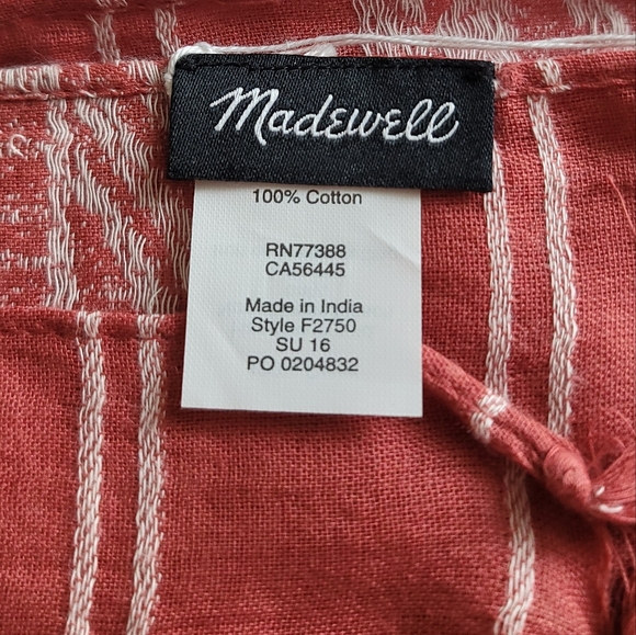 🆕️ Madewell Aztec Print Scarf - Picture 5 of 7
